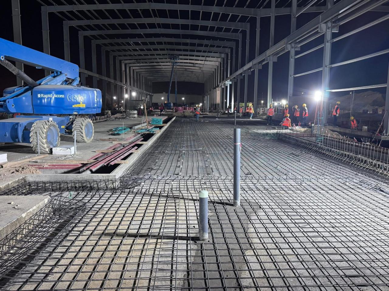 Steel Structure Sheds – Fabrication & Installation | RABEC Power Plant