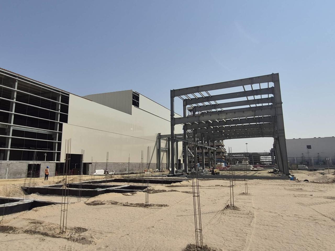 Steel Structure Sheds – Fabrication & Installation | RABEC Power Plant