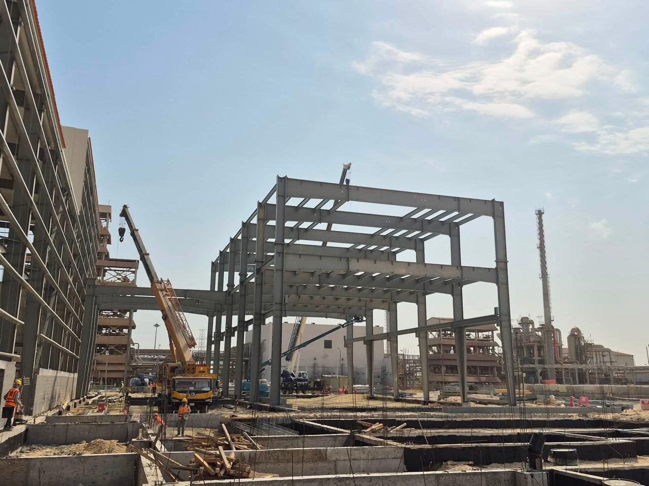 Steel Structure Sheds – Fabrication & Installation | RABEC Power Plant
