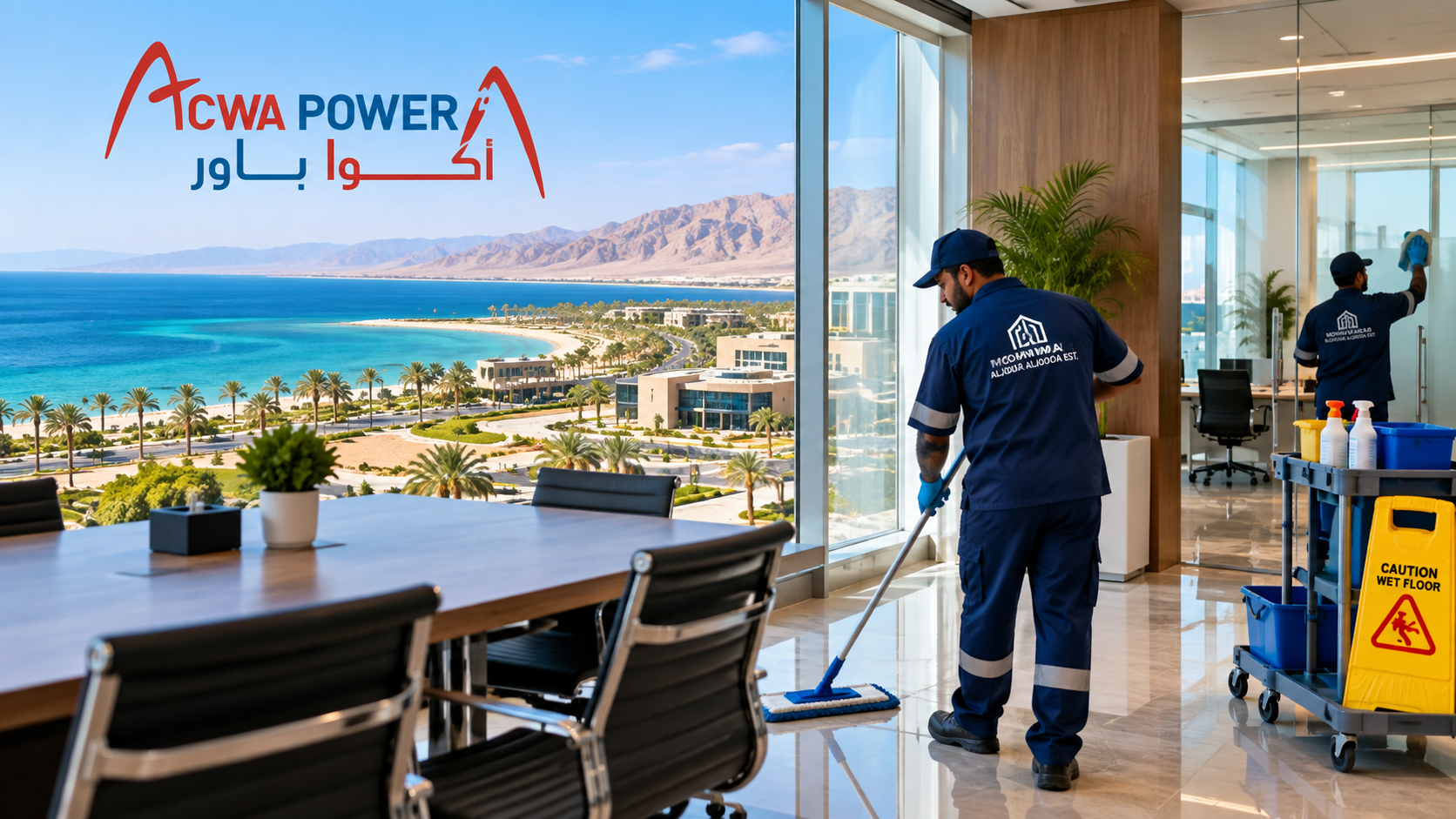 Janitorial & Cleaning Services – ACWA Power Red Sea Offices